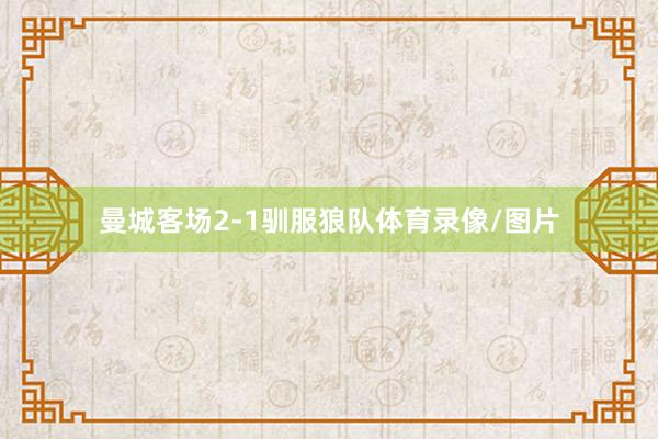 曼城客场2-1驯服狼队体育录像/图片